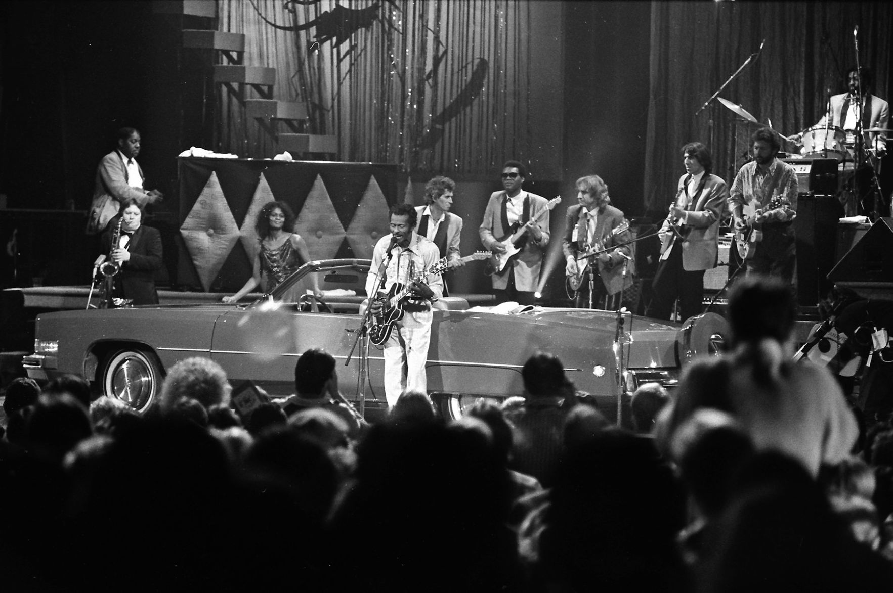 Chuck Berry's 60th birthday was a star-studded event